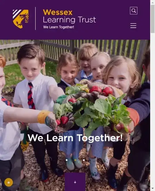 preview of Wessex Learning Trust Website